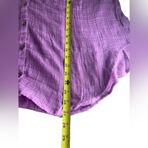 Free People Women’s Oversized Long Sleeve Top Shirt - Picture 10 of 10